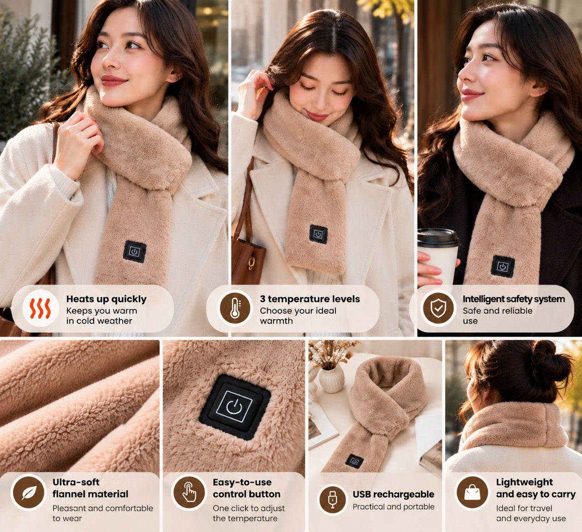 Toastloft heated scarf 5