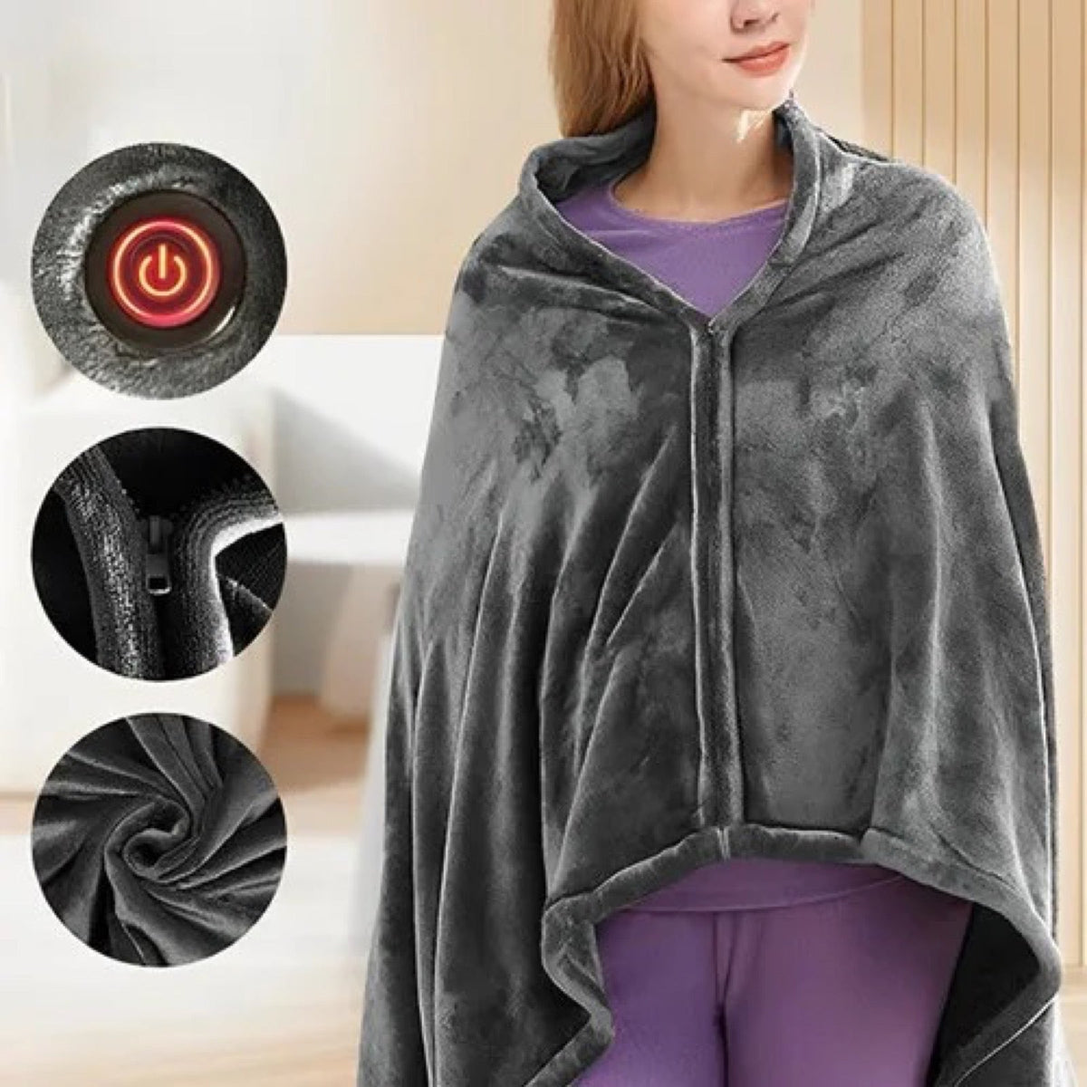 Toastloft heated wrap shawl 7