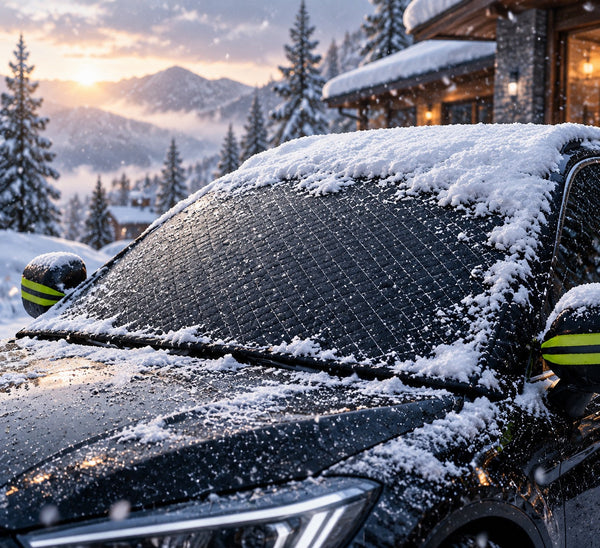 Toastloft magnetic windshield frost cover 1