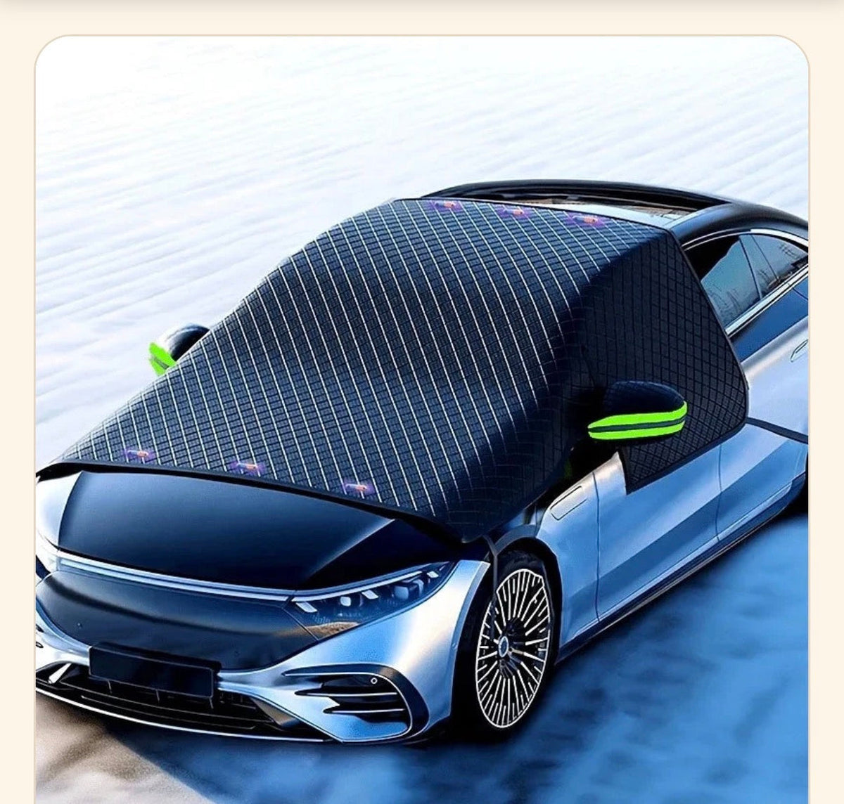 Toastloft magnetic windshield frost cover 6