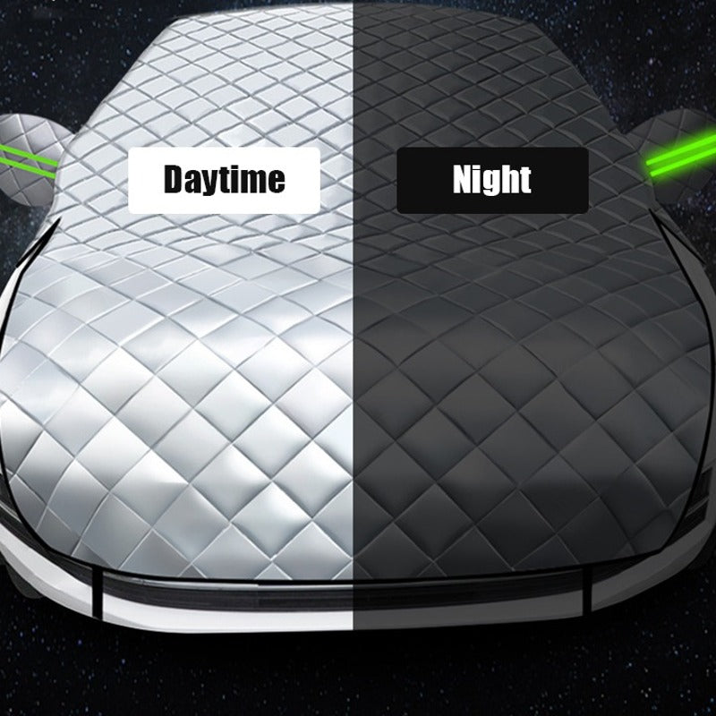 Toastloft quilted half car cover 5